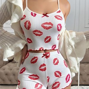 Women's Summer Comfortable Short Tops Set