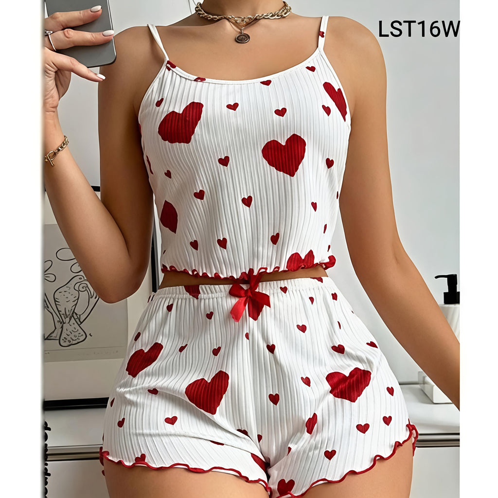 Women's Summer Comfortable Short Tops Set