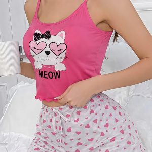 Women's Summer Comfortable Short Tops Set